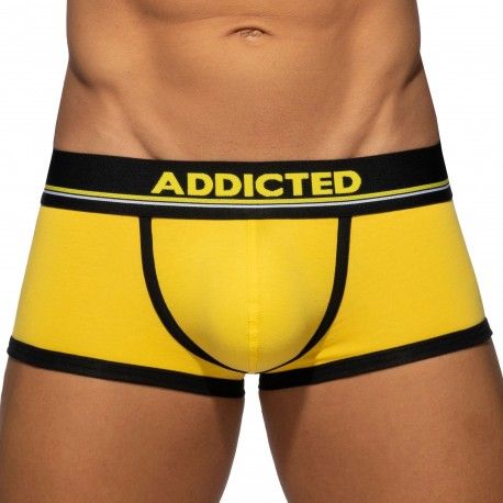 Addicted Basic Colors Cotton Trunks - Yellow