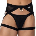  Jock Strap Jarretière Noir