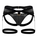  Jock Strap Jarretière Noir