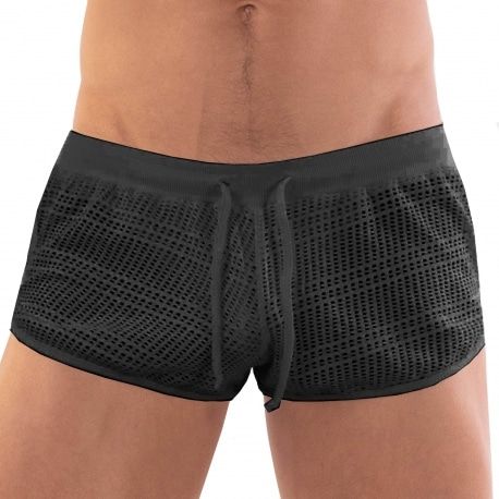 Short Aachet Mesh Noir