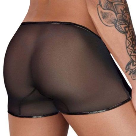  Boxer Mesh Vinyle Noir
