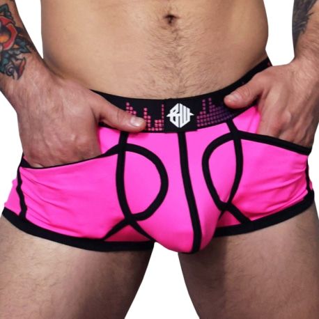  Boxer Empty Bottom Equalizer Rose Fluo