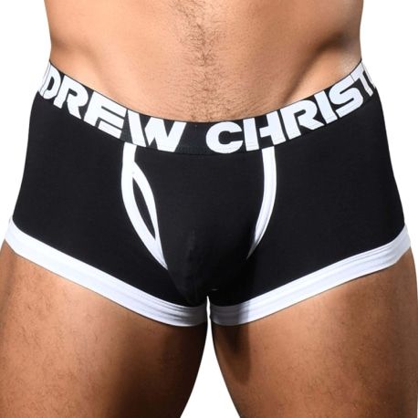 Andrew Christian Boxer Almost Naked Fly Tagless Noir