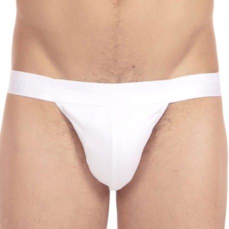 HOM Slip Tanga Classic Blanc
