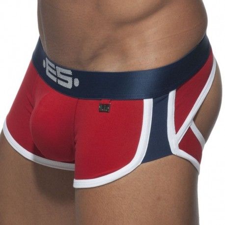ES Collection Shorty Empty Bottom Double Side Rouge - Marine