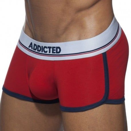Addicted Boxer Curve Rouge