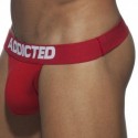 Addicted Lot de 3 Strings Basic Noir - Marine - Rouge