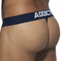 Addicted Lot de 3 Strings Basic Noir - Marine - Rouge