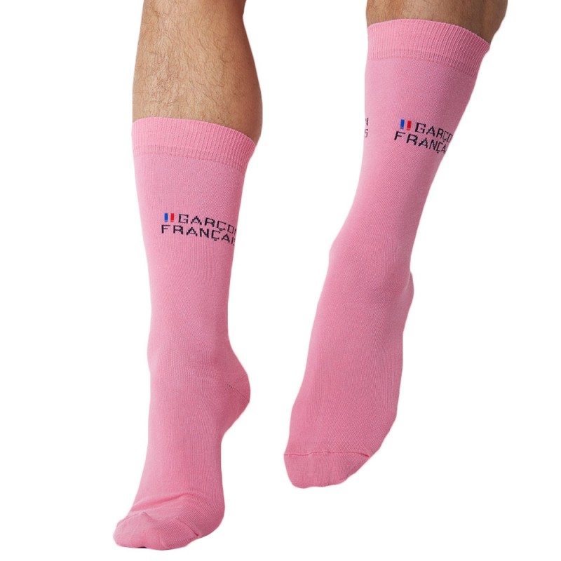 Garçon Français Chaussettes Roses