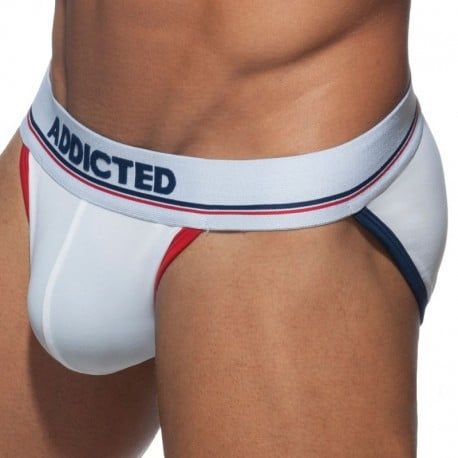 Addicted Slip Tanga Sport 09 Blanc