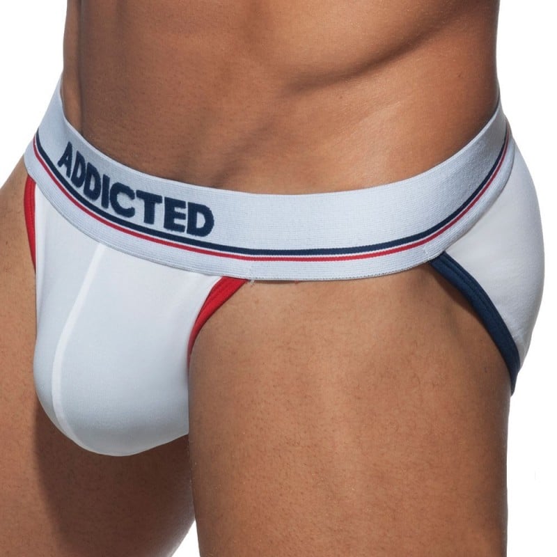 Addicted Slip Tanga Sport 09 Blanc