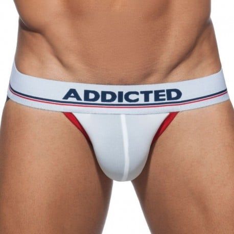 Addicted Jock Strap Sport 09 Blanc