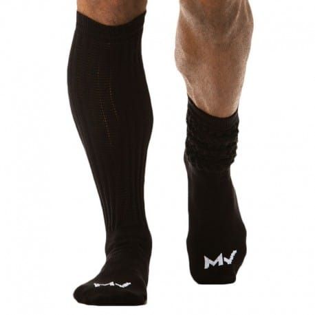 Modus Vivendi Chaussettes Longues Noires