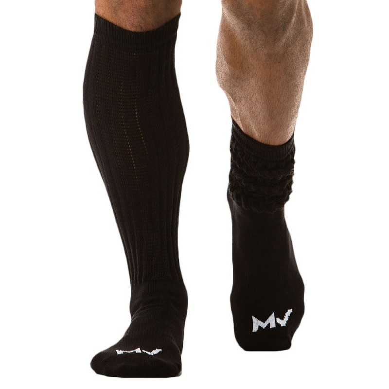 Modus Vivendi Chaussettes Longues Noires