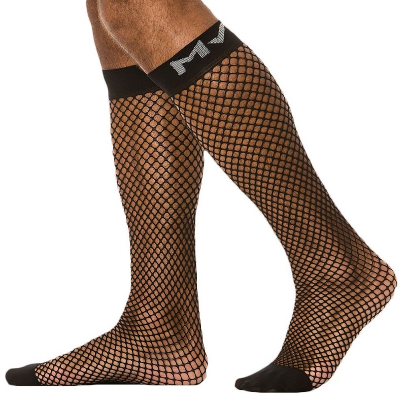 Modus Vivendi Chaussettes Résille Noires