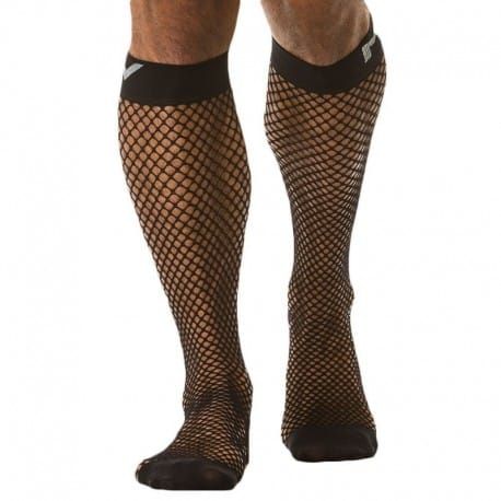 Modus Vivendi Chaussettes Résille Noires
