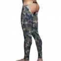 Addicted Calecon Long Empty Bottom - Camo Kaki