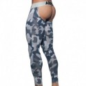 Addicted Calecon Long Empty Bottom - Camo Gris
