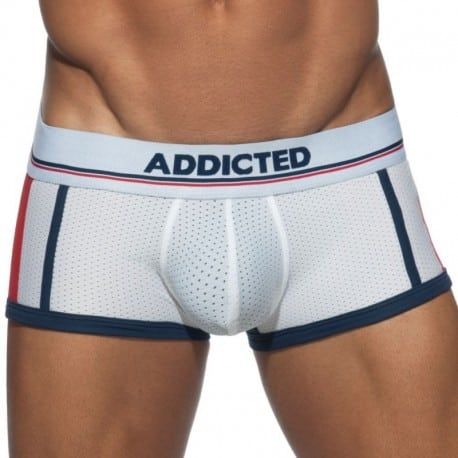 Addicted Boxer Sport Mesh Blanc