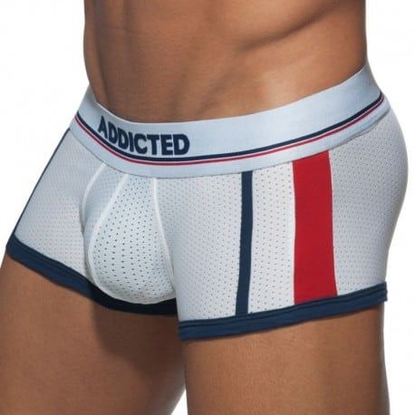 Addicted Boxer Sport Mesh Blanc