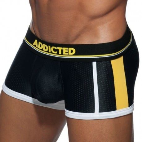Addicted Boxer Sport Mesh Noir