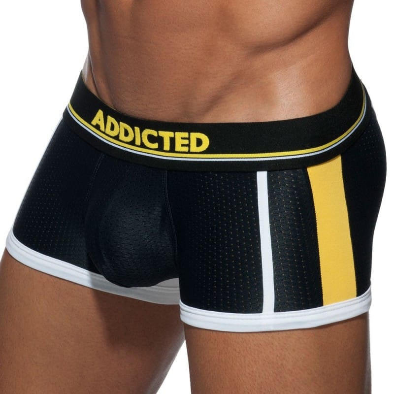 Addicted Boxer Sport Mesh Noir