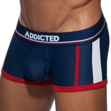 Addicted Boxer Open Sport Mesh Marine