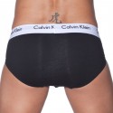 Calvin Klein Lot de 3 Slips Cotton Stretch Noirs