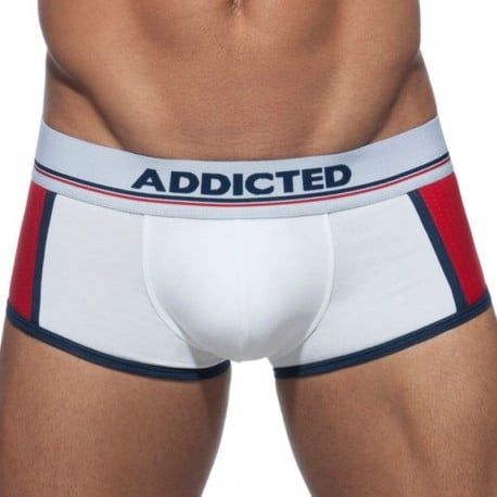Addicted Boxer Sportive Super Bulk Blanc