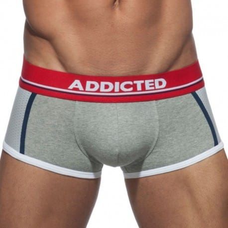 Addicted Boxer Sportive Super Bulk Gris