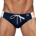 Addicted Slip de Bain Basic Stripes Marine