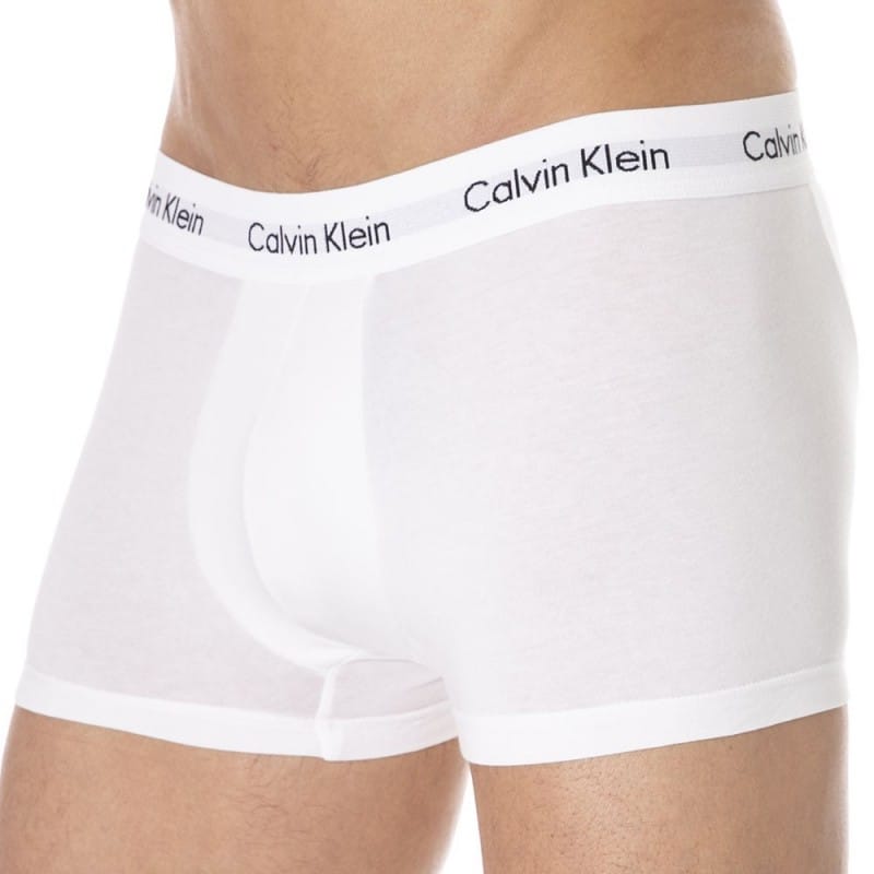 Calvin Klein Lot de 3 Boxers Cotton Stretch Bleu - Blanc - Rouge