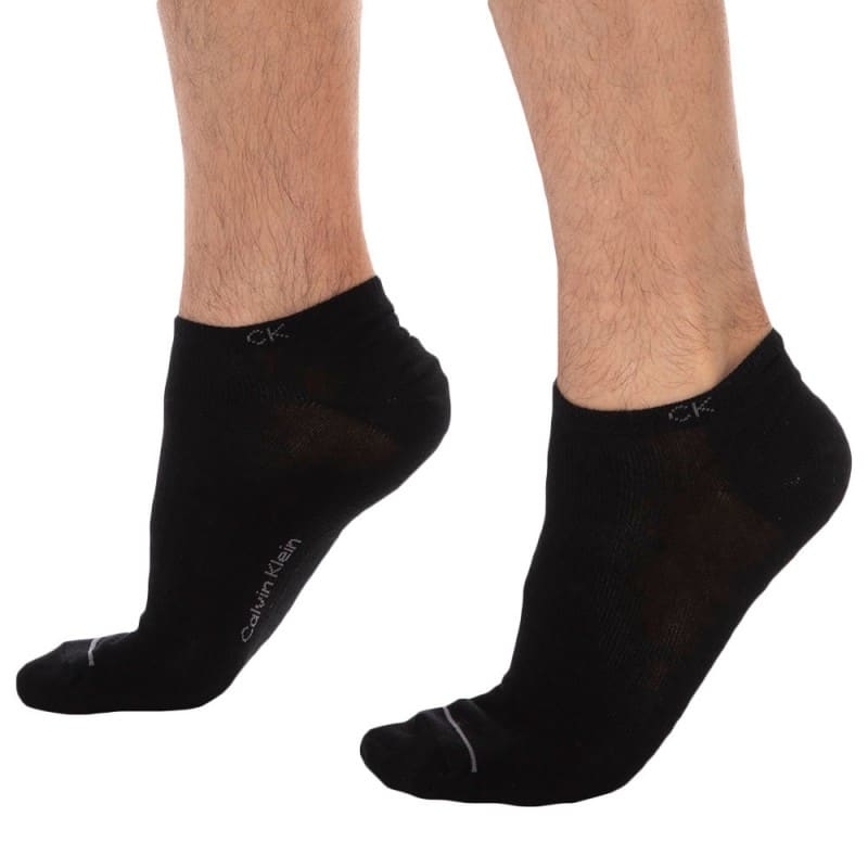 Calvin Klein Lot de 3 Paires de Socquettes Thomas Noires