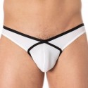 Doreanse String Sexy Contrast Blanc