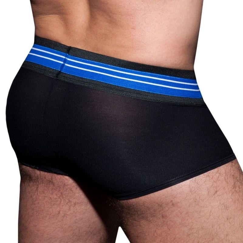 AD Fetish Boxer Double Stripe Noir - Royal