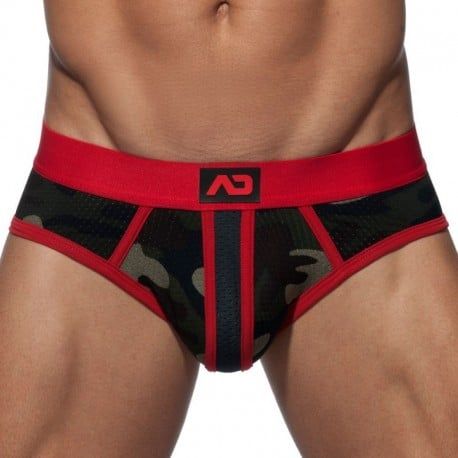 Addicted Slip Camo Stripe Rouge