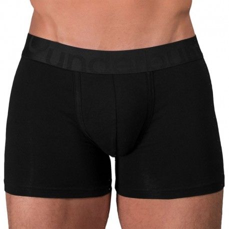Rounderbum Boxer Long Padded Coton Noir