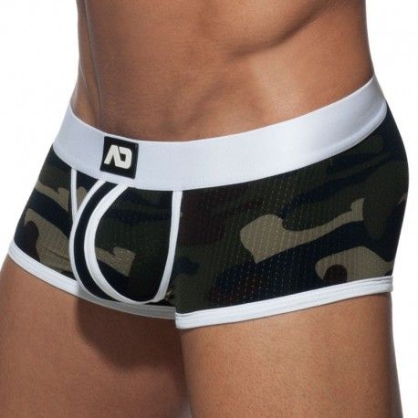 Addicted Boxer Camo Stripe Blanc
