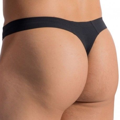 Olaf Benz String de Bain BLU 1200 Noir