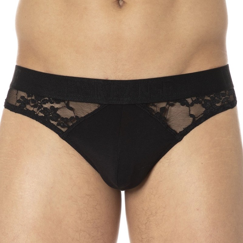 Doreanse String Dentelle Sexy Noir