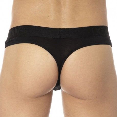 Doreanse String Dentelle Sexy Noir