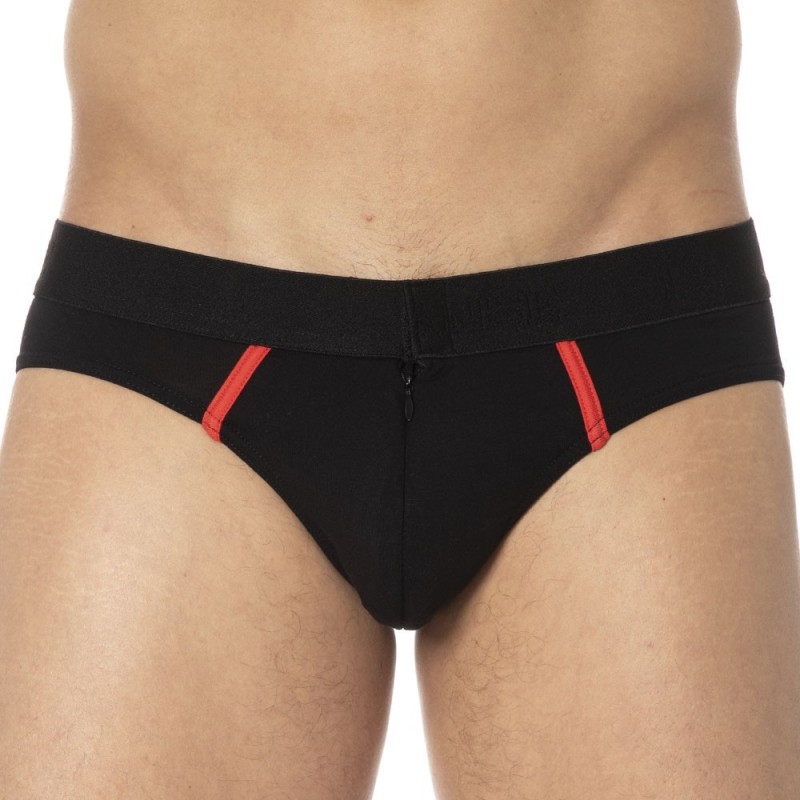 Doreanse Slip Elegant Zip Noir