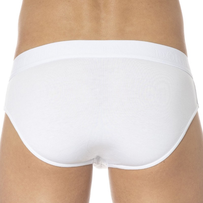 Doreanse Elegant Zip Brief - White