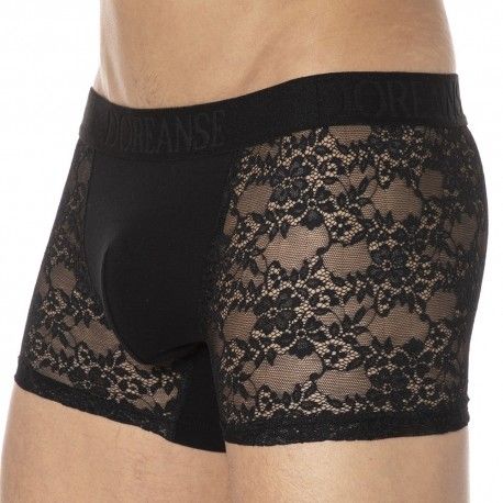 Doreanse Boxer Dentelle Sexy  Noir