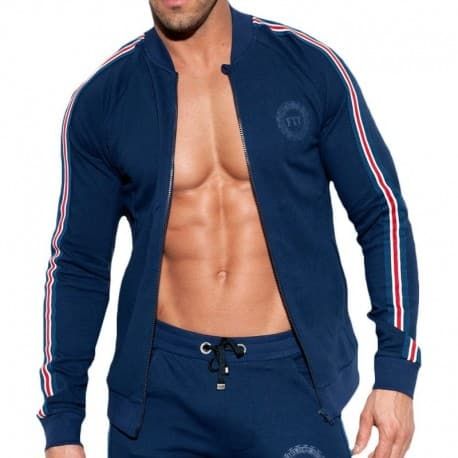 ES Collection Veste FIT Tape Marine