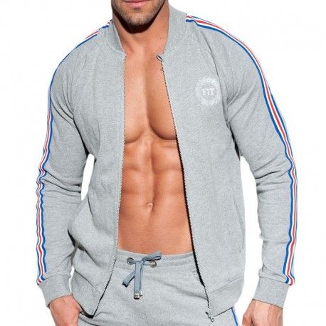 ES Collection Veste FIT Tape Grise