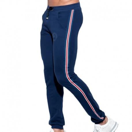 ES Collection Pantalon Sport FIT Tape Marine