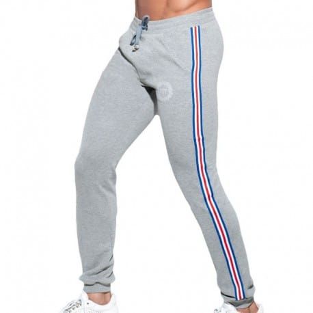 ES Collection Pantalon Sport FIT Tape Gris