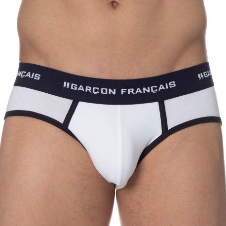 Garçon Français Slip Le Tombeur Blanc