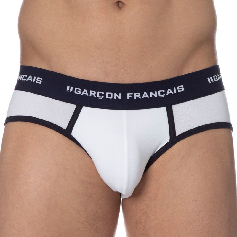 Garçon Français Slip Le Tombeur Blanc